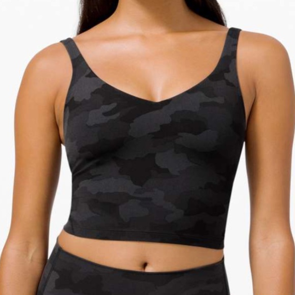 LULULEMON Align Tank in Grey/ Black Camo